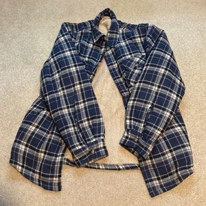 Men’s Wrangler Sherpa Flannel Button-Up